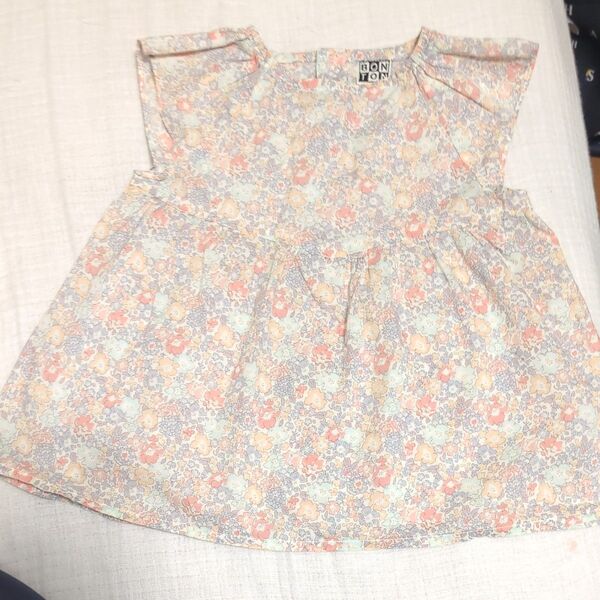 BonTon ベビー服 小花柄 2歳 90サイズ