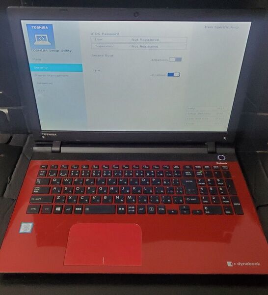 東芝 dynabook T55URS Core i5 6200U