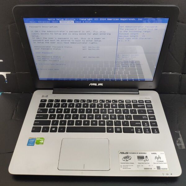Asus A455L Core i5 5200U Geforce