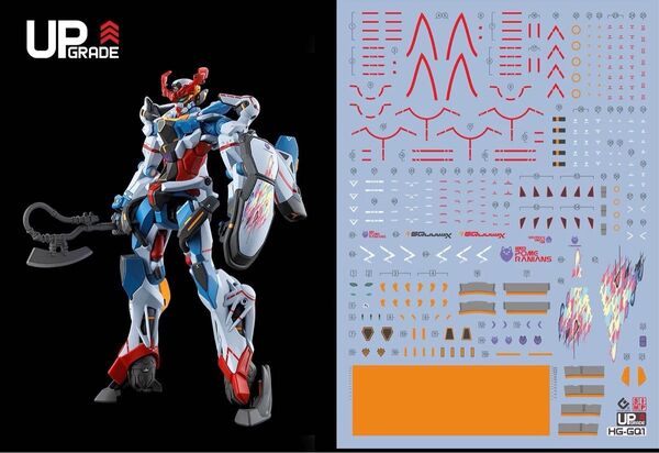 HG 1/144 GQuuuuuuX ジークアクス用水転写式デカール