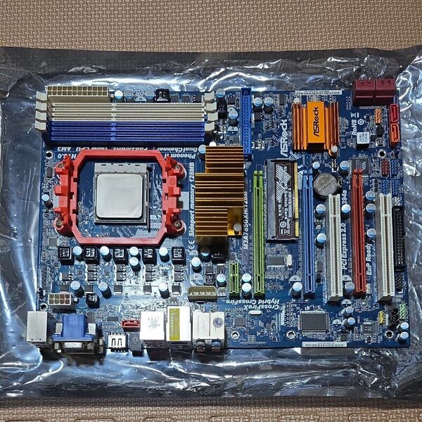 ASRock ATXマザーボード M3A785GXH/128M SocketAM3 省電力CPU615e付属