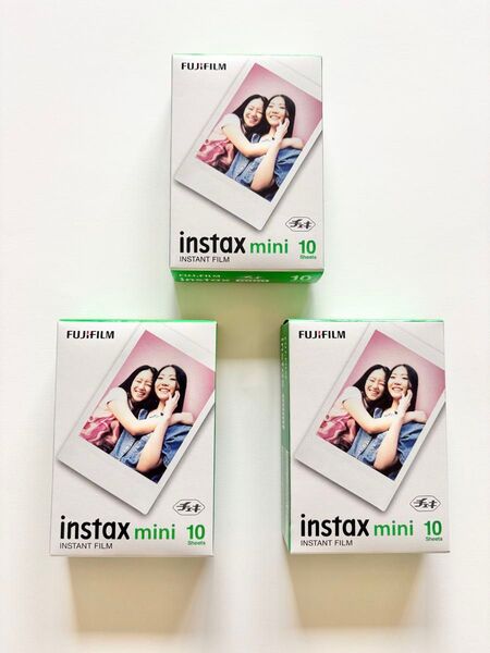 FUJIFILM instax mini フィルム 10枚 ×3個セット