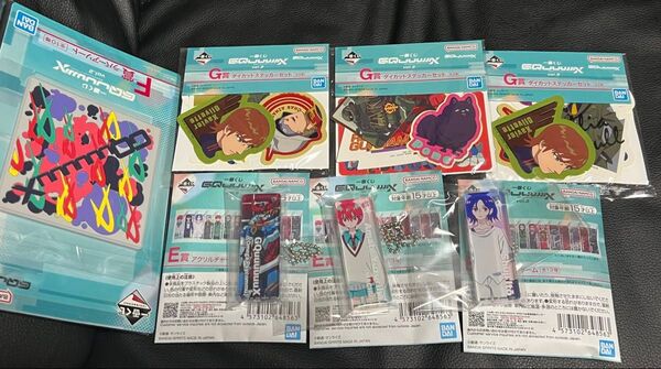 7点セット 一番くじ 機動戦士ガンダム ジークアクス E賞 F賞 G賞 マチュ