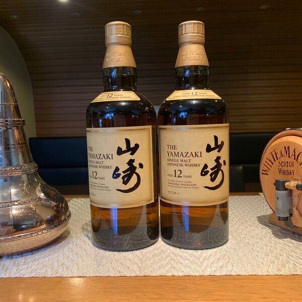 サントリー 山崎12年 700ml 2本セット シングルモルト ウイスキー