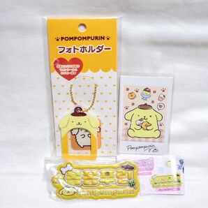 サンリオ ポムポムプリン フォトホルダー トレカ ハングル ネームプレート まとめ売り 未使用