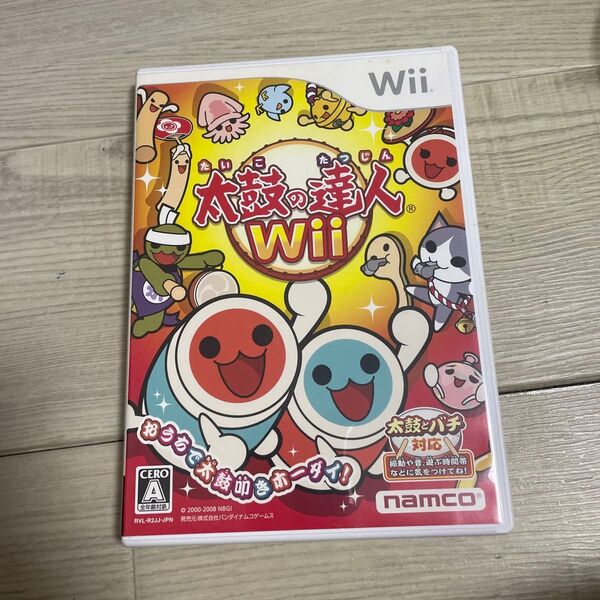 【Wii】 太鼓の達人Wii ソフトのみ 太鼓の達人 wii