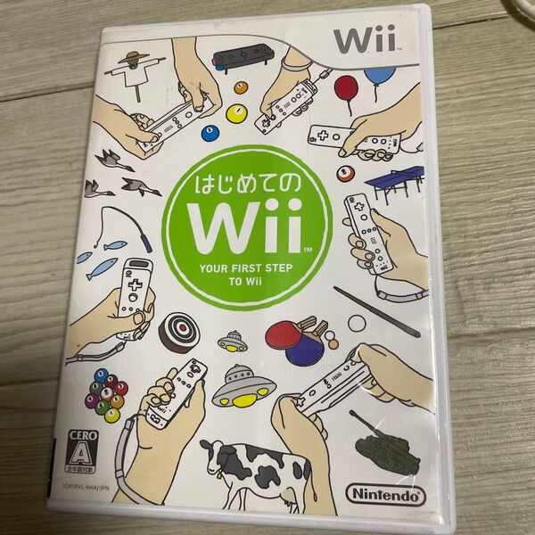 はじめてのWii Wii 任天堂 ゲームソフト はじめてのwii