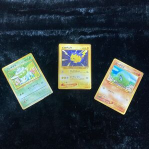旧裏 ピカチュウ フシギダネ ヨーギラス ポケモンカード