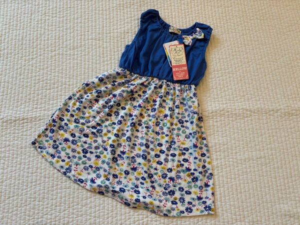 新品 mialy mail ミアリーメール 花柄ノースリーブワンピース 100