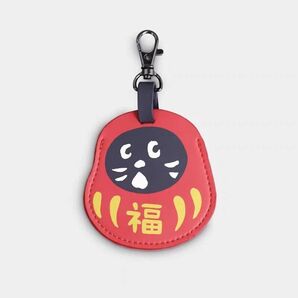 ねこ黒猫NYA- Ne-net にゃー キーホルダー 新品未使用 だるま
