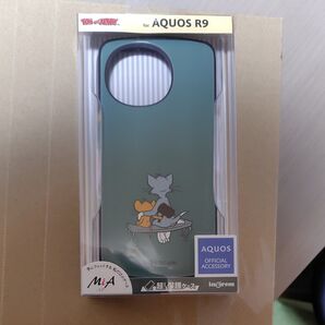 AQUOS R9 トムとジェリー スマホケース グリーン 新品