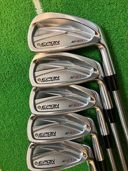 EPON AF 303 5本 6-9.P steel fiber i95 S エポン スチールファイバー アイアンセット