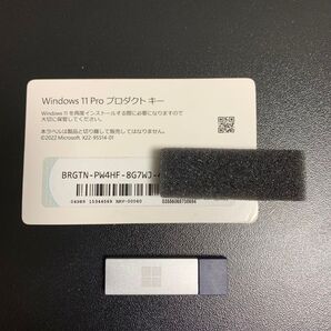 Windows 11 Pro 日本語版(64bit)PC一台の認証 正規品USB付き プロダクトキーカード1枚 即日発送
