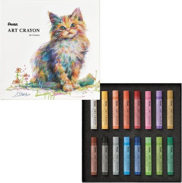 ぺんてる アートクレヨン 16色セット 新品未開封
