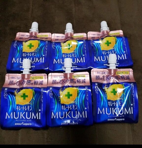 ポッカサッポロ キレートレモン MUKUMゼリー 6個セット