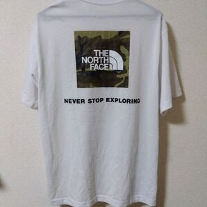 THE NORTH FACE ザノースフェイス 迷彩 Tシャツ スクウェアロゴ
