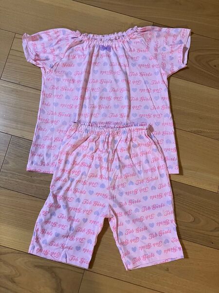 新品 120㎝ 上下セット 半袖パジャマ