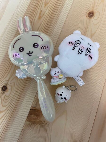 ちいかわ うさぎ ブラシ マスコット ちいかわ グッズ セット ぬいぐるみ