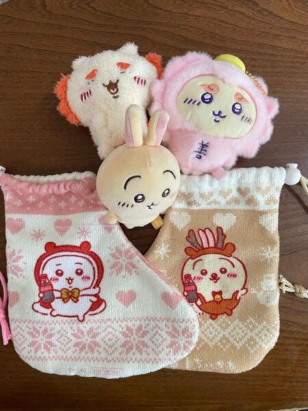 ちいかわ マスコット ぬいぐるみ うさぎ シーサー 天使と悪魔 コカコーラ
