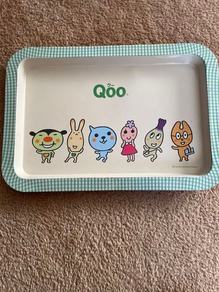 コカコーラ Qoo クー プレート お盆 トレー 中古 非売品 トレイ