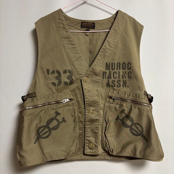フリーホイーラーズ カスタム ベスト SPEED ENGINEER SLEEVELESS Vest
