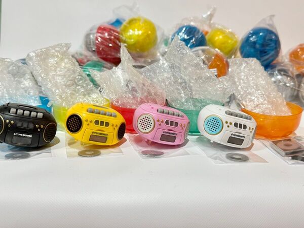 新品 本当に録音再生!第二弾 レトロminiCDプレイヤーマスコット 【全5種セット】