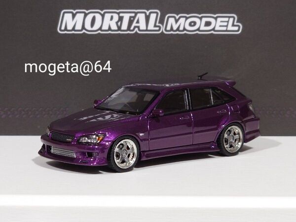 【699台限定】MORTAL 1/64 TOYOTA ALTEZZA GITA アルテッツァ ジータ カスタム【パープル】