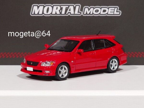 【699台限定】MORTAL 1/64 TOYOTA ALTEZZA GITA アルテッツァ ジータ【レッド】
