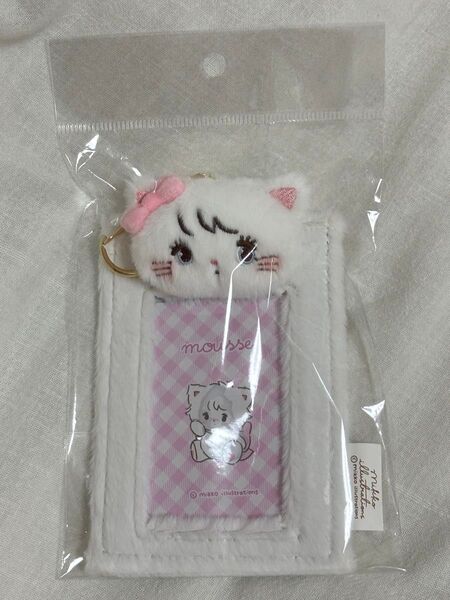 mikko ポップアップ ぬいぐるみ付きカードケース トレカケース ムース
