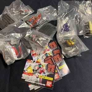 【未開封】特撮百景 零式造型 仮面ライダー 全6種 仮面ライダー電王 仮面ライダークウガ 仮面ライダーディケイド BANDAI