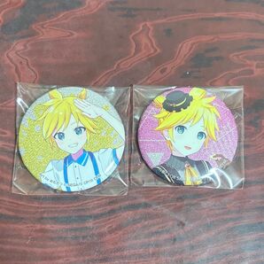プロセカ 鏡音レン グリッター缶バッジ ローソン バレンタイン
