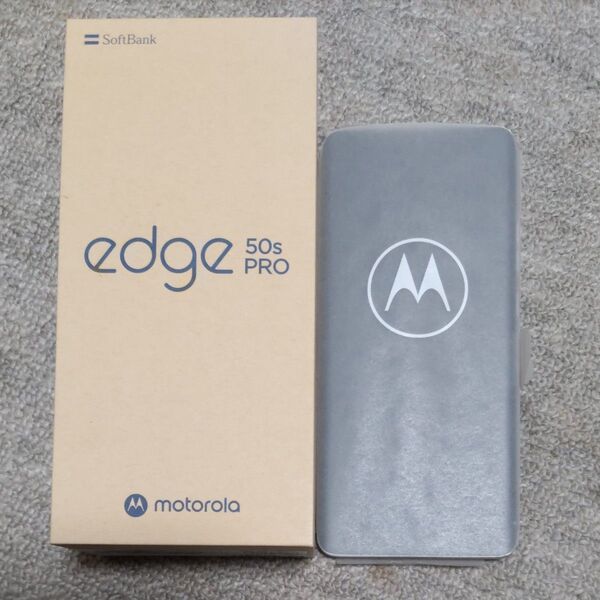 motorola edge pro 50s SIMフリー バニラクリーム 8GB/256GB ソフトバンク