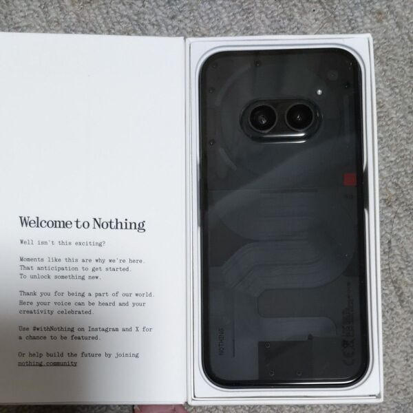 Nothing phone (2a)8gb/128gb 中古美品