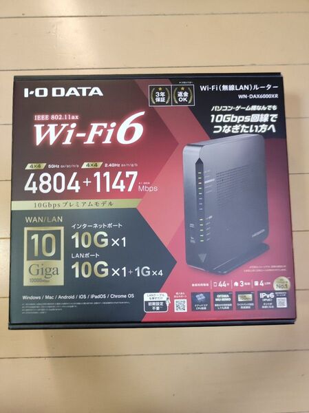 IOデータ WN-DAX6000XR