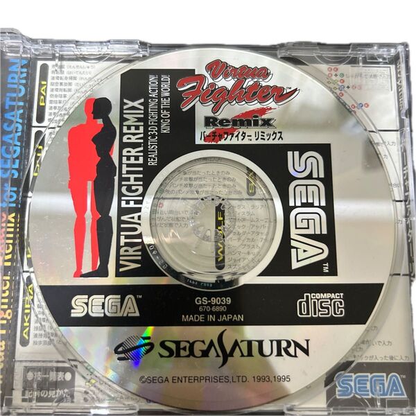 【SS】 バーチャファイターリミックス ジャンク品
