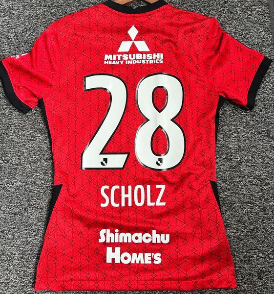 浦和レッズ オーセンティックユニフォーム2021 ショルツ選手 Lサイズ