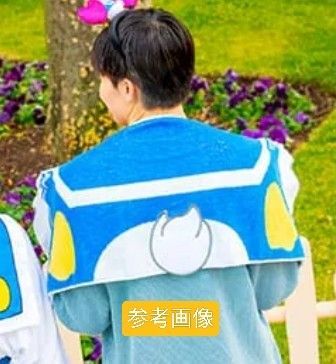 ディズニーパルパルーザ 2025 ☆ドナルド フェイスタオルロング ☆ 新品・未開封