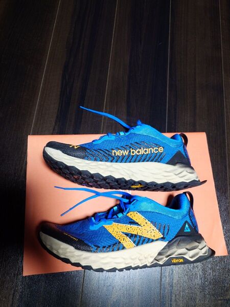 ニューバランスNBJ-1089646vibramTRIALローカットシューズ軽量28cmブルーアウトドアトレッキングスポーツ