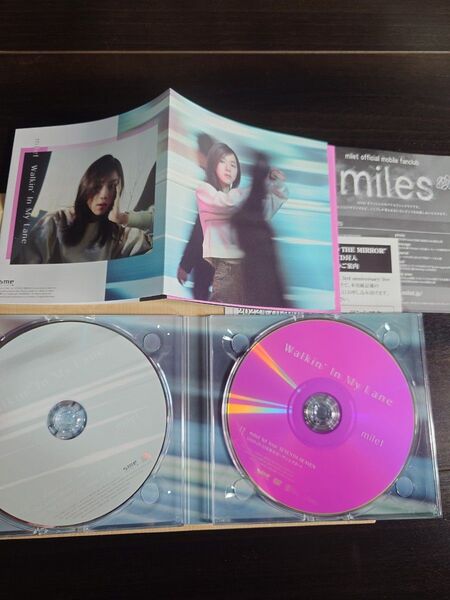 milet、walkininmylane初回版B2021年LIVEDVD付きSEVENTH HEAVEN東京公演収録、2枚組版美品