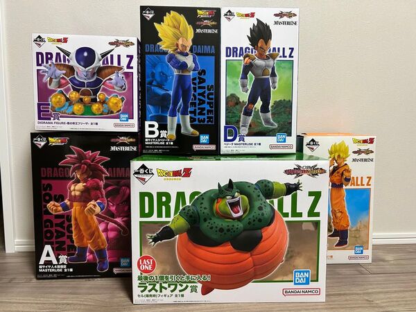 一番くじ ドラゴンボールVSオムニバスCROSS A賞B賞C賞D賞E賞ラストワン賞 フィギュアコンプ 下位賞おまけ