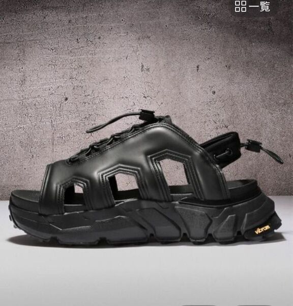 【未使用】【完売品】Vibramクィックサンダル HARE ハレ シューズサンダル ブラック Mサイズ 26.5cm 26cm