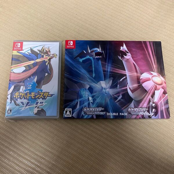 値下げ中 ポケットモンスター ソード ダイヤモンドパールダブルパック 3本セット Switchソフト
