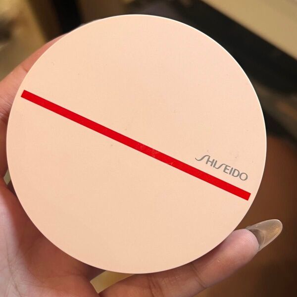 SHISEIDO コンパクトケースSHISEIDO クッションファンデーション ピンク 化粧下地