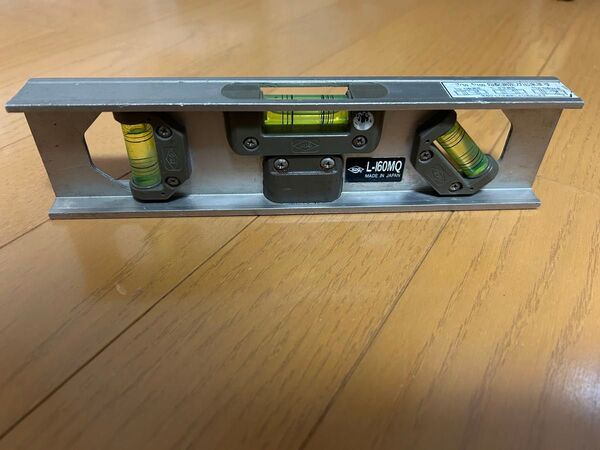 KOD 水平器 L-160MQ シルバー 測定工具