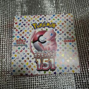 スカーレット&バイオレット 拡張パック ポケモンカード151 sv2a 1BOX