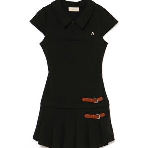 Luna pleats mini dress andmary