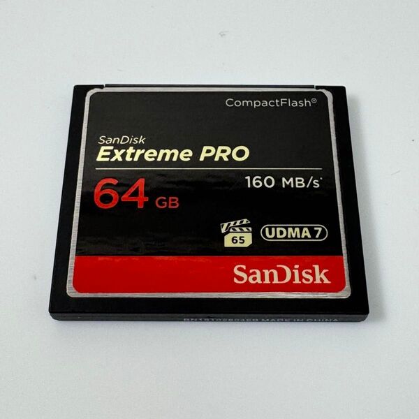 SanDisk Extreme PRO コンパクトフラッシュ 64GB
