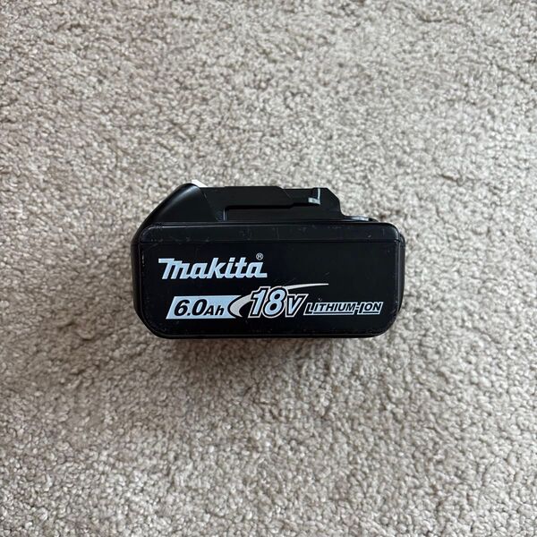 ⑥美品 純正品 マキタ makita 18V 充電池 6.0Ah BL1860B リチウムイオン バッテリー 雪マーク