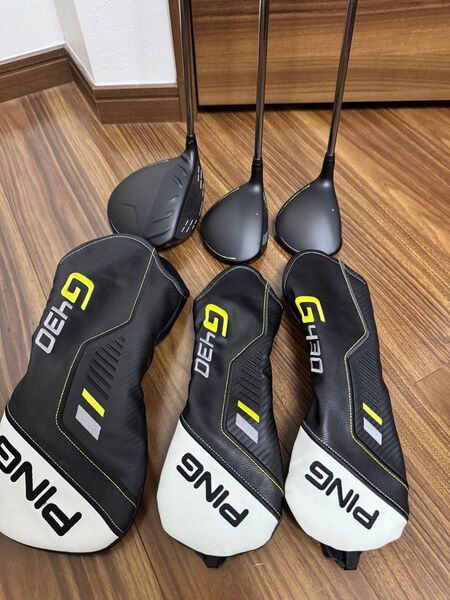 PING G430 10kドライバー、G430MAXフェアウェイウッド5w7wセット