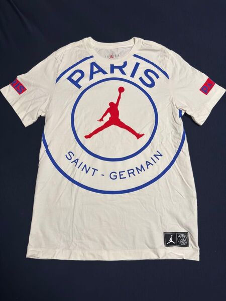 PARIS SAINT-GERMAIN × JORDAN Tシャツ ホワイト